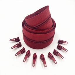 Long Nylon Zíperes Rolls, Slider Zipper, Acessórios De Costura, Alfaiate, 2 m, 3 m, 5 m, 10 m, 2 Pcs, 4 Pcs, 6 Pcs, 10 Pcs, 20 Pcs - Image 6
