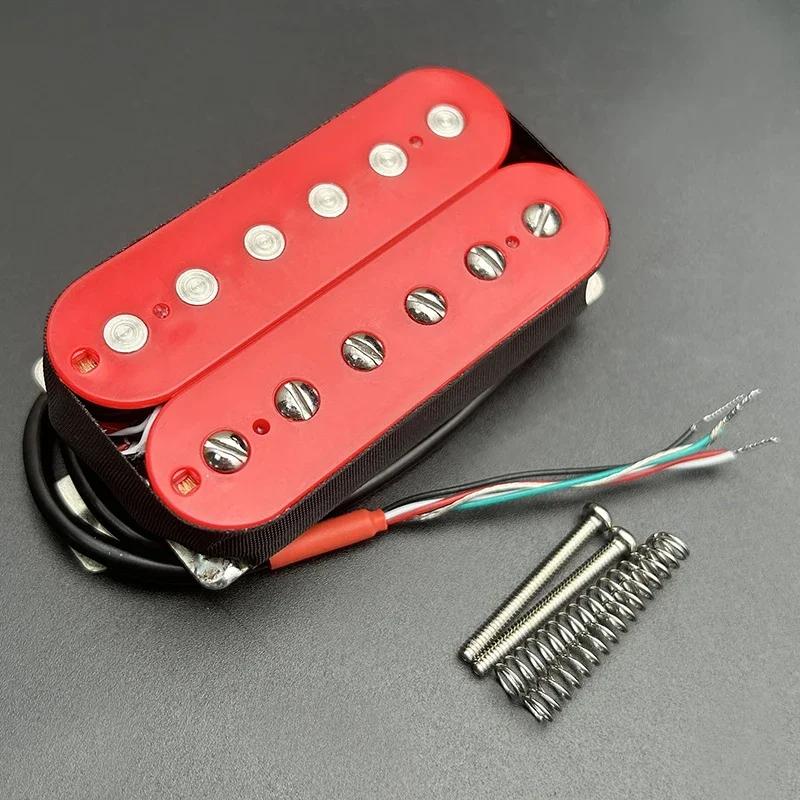 Alnico 5 captador de guitarra elétrica humbucker bobina dupla captador com parafusos e molas alnico v peças de guitarra multi-cor - Image 1