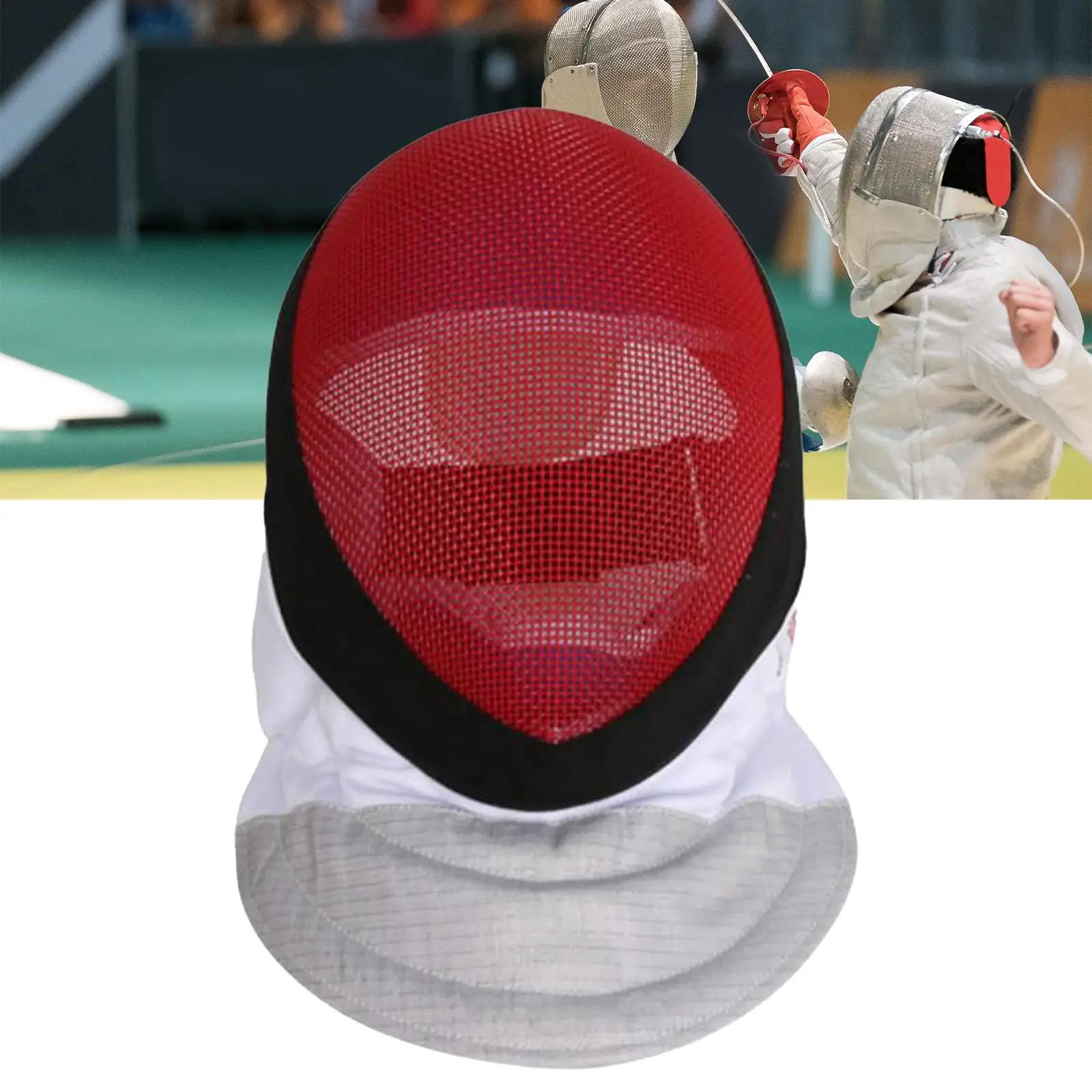 Rosto durável com forro interno esgrima masque epee proteger equipamentos de cobertura para homens prática de formação concorrência - Image 1