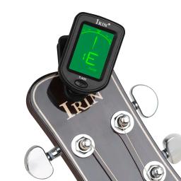 IRIN-Universal Digital Clip-On Guitar Tuner, Sintonizador de Tom para Baixo, Violino, Ukulele Elétrico, 360 ° Rotativo, T-100, T-400, T-500 - Image 3