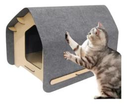 Casa Aconchegante para Gatos, Scratch Cabin, Bed Playground Toy, Camas Premium Gatil para Suprimentos de Coelho e Coelho, Acessórios para cobaias - Image 2