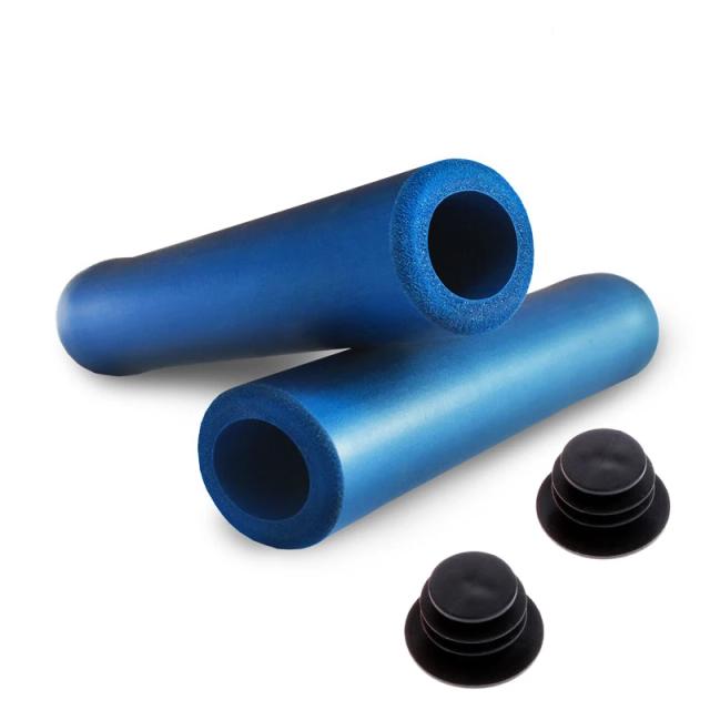 Punhos de Silicone e Espuma para Bicicletas MTB - Manoplas Confortáveis para Ciclismo e Aventura