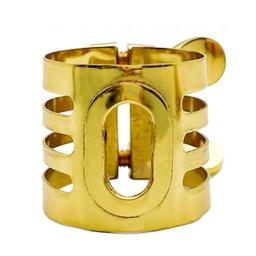 Ligadura de sax de metal premium para soprano alto tenor sax clarinete bocal central tom hassle ajuste - Image 1