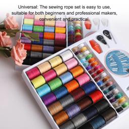 DIY Multi-função Kits De Linha De Costura, Box Set para Mão Quilting e Costura, Acessórios para Bordados, 64 - Image 4