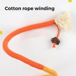 Cat Scratcher Rope Toy Corda de Algodão Resistente à mordida, Mastigação Toy, Paw Claw, Furniture Protector, Coçar Puzzle, 1 Pc, 2 Pcs, 3Pcs - Image 4
