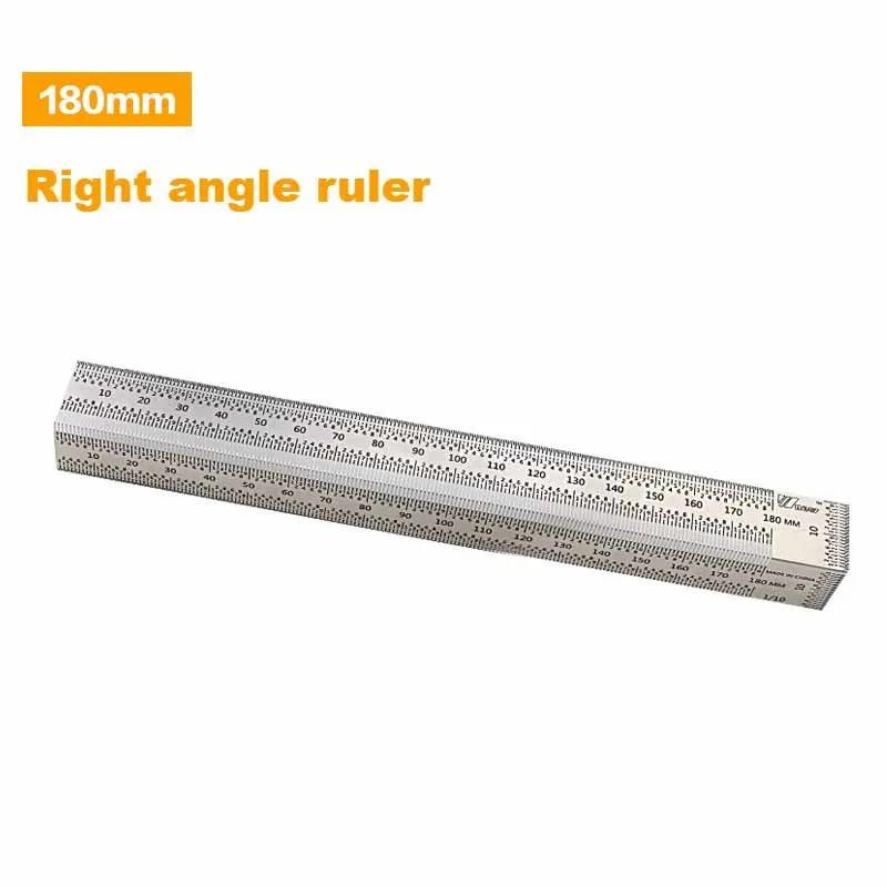 Aço inoxidável Precision Marking T-Rule, Tipo T Hole Ruler, Scribing Gauge, Marcação Ferramenta de Medição, Carpintaria, 200mm, 300mm, 400mm - Image 1