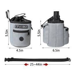 Petskd-Bolsa portátil ao ar livre para treinamento, Pet Treats Bag, saco de alimentação, grande capacidade, treinador saco de cintura para cão - Image 2