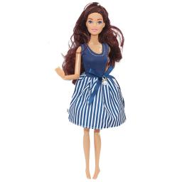 Novo conjunto completo de boneca de menina de 30cm, boneca de articulações de 11.5 polegadas com saia de arco-íris da moda, brinquedos para meninas - Image 6