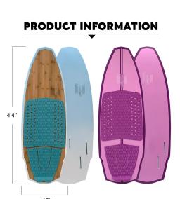 Prancha De Fibra De Carbono Personalizada, Wave Surf Boards, Wakeboard Fabricante, OEM e ODM - Image 6