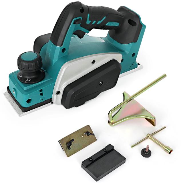 Plaina Elétrica Sem Fio Recarregável Makita 18V para Corte de Madeira - Ferramenta Portátil para DIY em Casa
