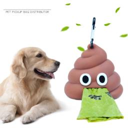 Saco dispensador de lixo para cachorro de estimação, suporte dispensador de cocô de resíduos, sacos de cocô, animais de estimação, limpeza do lixo, brinquedo para cães, suprimentos para animais de estimação, venda imperdível - Image 2
