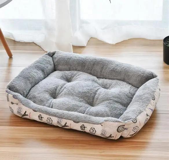 Saco de Dormir Confortável para Cães e Gatos - Sofá-Cama Macio para Filhotes e Canis, Ideal para Pets Pequenos e Médios