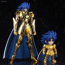 10cm saint seiya anime figura mito pano leo aiólia aquário camus câncer deathmask cavaleiro do zodíaco dourado bonecas japonesas hobbies - Image 3