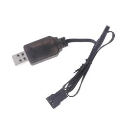 Carregador de bateria elétrico Gel Ball Blaster, 7.4V, SM-4P Plug, carro RC, DE36W, DE65, HM202, EC08, EC16, M416, 1Pc - Image 4