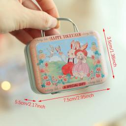Mala De Lata Para Presentes De Casamento, Mini Tins Box, Embalagem De Chocolate E Doces, Caixa De Armazenamento De Metal, 1PC - Image 6