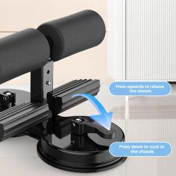 Equipamento abdominal para cima, ventosas, suporte para tornozelo, dispositivo fitness ajustável, esportes, exercícios físicos - Image 5