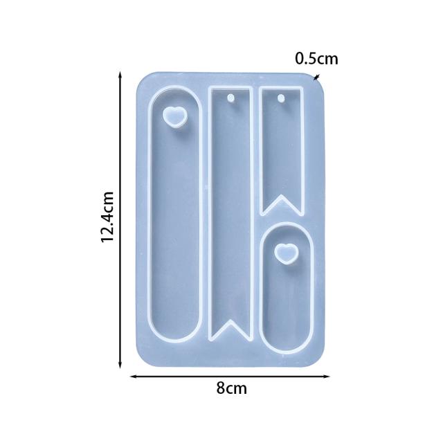 Molde de Silicone Oval Coração para Resina Epóxi - Artesanato de Luxo