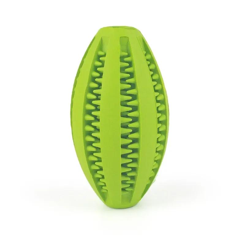 Mastigar Brinquedos para Pet Dog, Limpeza de dentes, Lanche bola, Borracha Natural, Super Resistente, Bouncy Interativo, Pet Shop - Image 1
