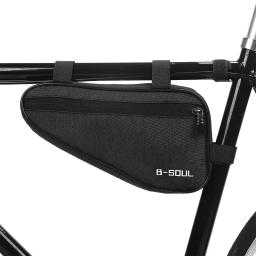 Saco de armazenamento de bicicleta portátil saco de ferramentas padrão de carbono saco de casca dura multi-compartimento de armazenamento de bicicleta rack de água acessórios - Image 6