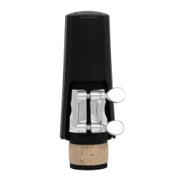 Clarinete Bocal Conjunto com Ligadura ABS Cap, Ajustável Metal Snap Clip, Rubberwood Acessórios - Image 4