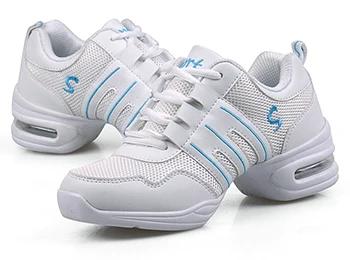 Tênis Feminino para Dança: Sapatos Confortáveis com Sola Macia e Respirável para Práticas de Jazz e Dança Moderna