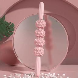 Rolo de espuma para massagem muscular profunda, exercício físico, bola de massagem, massageador para pernas, corpo inteiro - Image 4