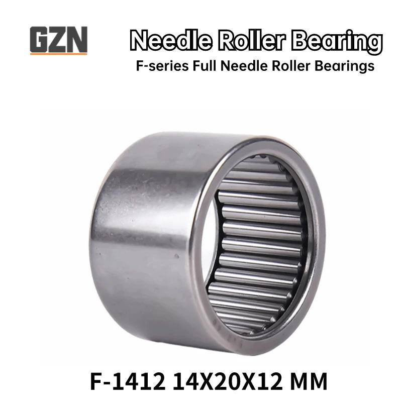 Rolamento de rolo de agulha completo sem anel interno, série F, F1412, 14x20x12mm, 2 peças - Image 1