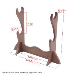 Leve Double Layer Flute Stand, Suporte para desktop Display, Violino Arcos Rack, Suporte para organização de armazenamento - Image 4