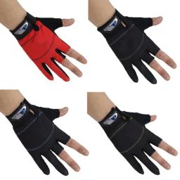 Luvas antiderrapantes impermeáveis para homens, pesca ao ar livre, 3 dedos cortados, equipamentos de caça, acessórios, 1 par - Image 1