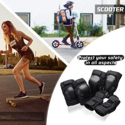 Almofadas de cotovelo para crianças e adultos, protetores de pulso, equipamento de proteção para patins, ciclismo, BMX, skate, scooter, equitação, esportes - Image 5