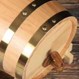 Barril de envelhecimento de carvalho americano feito à mão premium personalizado ótimo para uísque cerveja vinho bourbon tequila e rum para casas - Image 2