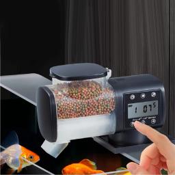 Ajustável Aquário Fish Tank Alimentador, Alimentando Quantidade, Aquários pequenos e grandes, Pond Suprimentos, Atacado, 500mI - Image 1