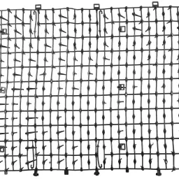 Esteira Deterrente de Plástico para Repelente de Animais, Ferramenta Scarer Spike, Esteira para Cães e Gatos, Ferramentas de Jardim Domésticas, Polipropileno, 2m - Image 4