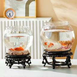 Tanque De Aquário De Vidro De Alta Transparência, Tigela De Peixe, Pequenos Peixes Ornamentais E Répteis, Boa Vista - Image 1