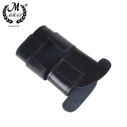 M MBAT-Preto PU couro trompete caso capa, macio e durável, aperto de mão protetora, instrumentos musicais de sopro acessórios - Image 6