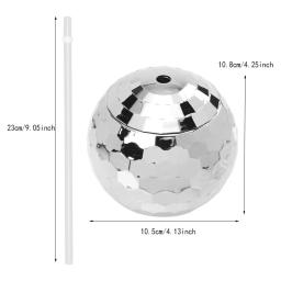 Único Disco Ball Copos para Boate e Bar Party, Copo Flash Cocktail, Lanterna Palha, Copo de vinho, Xarope, Garrafa de chá - Image 6