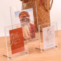 Suporte de quadro personalizado para decoração de mesa, acrílico claro, Anime Figura Modelo, Placa Imagem, Sinal de foto personalizado, Chaveiro para Fãs, Presentes - Image 6