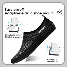 Calçado para esportes aquáticos para homens e mulheres, descalço, secagem rápida, meias Aqua Yoga, slip-on - Image 4