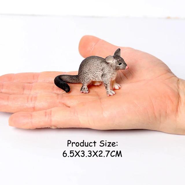 Capibara Modelo Plástico Brinquedos Animais Selvagens Colecionáveis Crianças Presentes