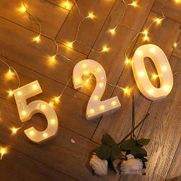 Luzes LED Número para Festa de Aniversário, Lâmpada de Luz da Noite, Suprimentos DIY, Decoração de Natal, Decoração Número, 0, 1, 2, 3, 4, 5, 6, 7, 8, 9, 16 cm, 22cm - Image 6