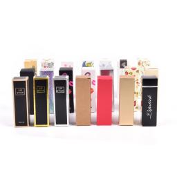 Embalagem De Presente De Papel Kraft Colorido, Caixa De Embalagem DIY, Tubo De Batom, Tubo De Bálsamo De Lábios, 5g, 25x25x88mm, 10Pcs - Image 6