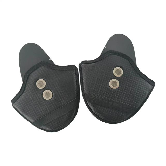 Capacete de Motocicleta PU com Earmuffs: Proteção Auricular Durável e Prática em Conjunto de 2 Peças