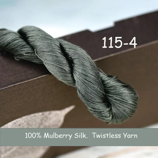 Fio de Seda 100% Mulberry para Artesanato: Veludo Floral e Cocar para Tranças de Cabelo