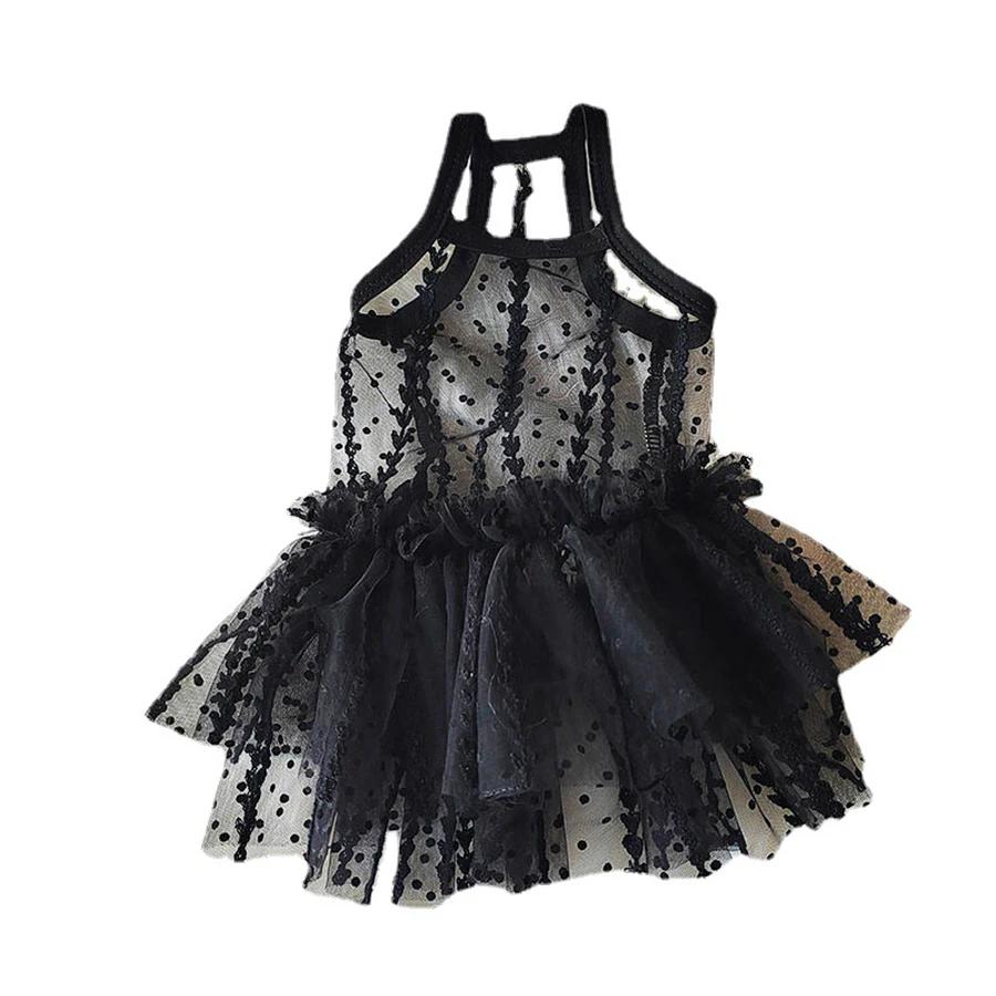 Vestido de princesa para animais, vestidos para cães, colete de pelúcia, saia de gato, roupas chihuahua verão - Image 1