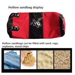 Saco De Boxe Resistente Para Ginásio Em Casa, Saco De Perfuração Pendurado, Sandbag Crossfit, Pontapé Vazio-Pesado, Saco De Areia Muay Thai, 100cm, 80cm - Image 6
