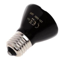 Lâmpada de calor cerâmica infravermelha para répteis, lâmpadas de aquecimento pretas, anfíbios, tartaruga, cobra, ninhada - Image 4