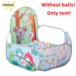 Tenda dobrável ao ar livre portátil com cesta Hoop para crianças, piscina de bola, Baby Pit, cercadinho, crianças, 1,2 m - Image 1