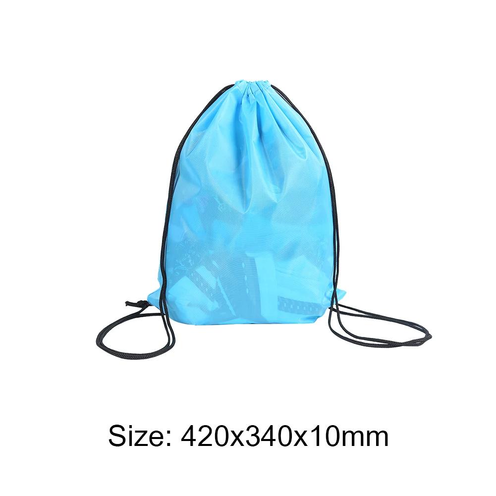 Mochila portátil de cordão para homens Conveniente Gym Bag Saco de futebol leve Saco de basquete de grande capacidade Acessórios de ginástica - Image 1