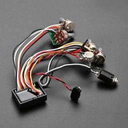 Equalizador ativo e passivo 3 bandas, pré-amplificador baixo elétrico, substituições captador para baixo ativo, - Image 3