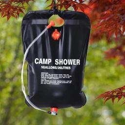 Saco De Chuveiro Solar Dobrável, Saco De Água De Banho Ao Ar Livre, Camping, Sun Compact Heated Shower Bags, Esfregando Acessórios Para Piscina, 5-20L - Image 3
